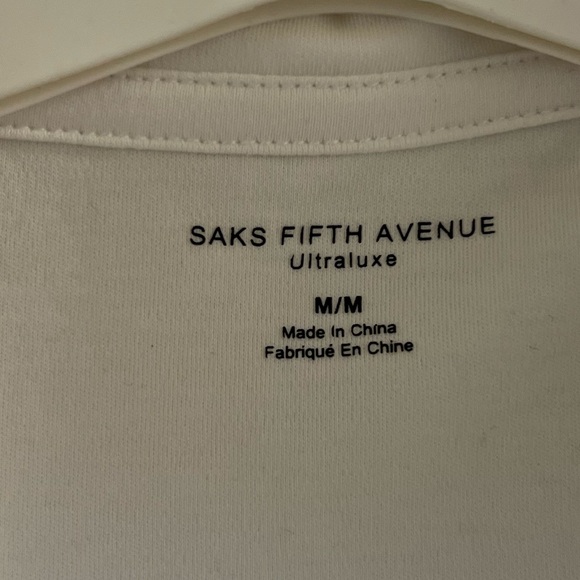SAKS FIFTH AVENUE Ultraluxe Short Sleeve Polo - Picture 15 of 16
